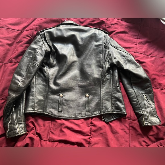 Vintage 70s AMF Harley Davidson Leather Jacket - Picture 6 of 6
